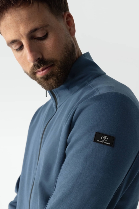 BlueFields sweat cardigan plain